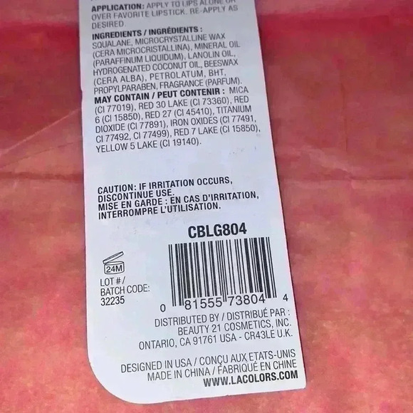 💕Host Pick💕L.A. Colors Clear Gloss💄 - Picture 7 of 7